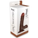 Dildo-REALISTIC DILDO REAL RAPTURE BROWN 8""""""""