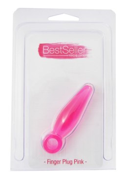 Plug-JAMMY JELLY ANAL FINGER PLUG PINK