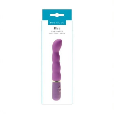 Wibrator- Me You Us Bliss G Spot Vibrator Purple