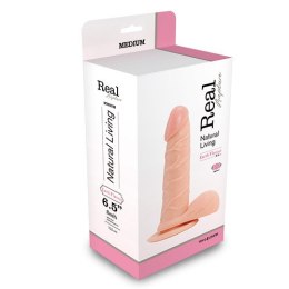 Wibrator-REALISTIC VIBRATOR REAL RAPTURE FLESH 6.5