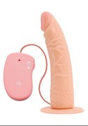 Wibrator-REALISTIC VIBRATOR REAL RAPTURE FLESH 7""""""""