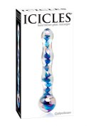 Dildo-ICICLES NO 8 - HAND BLOWN MASSAGER