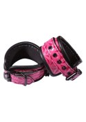 Kajdanki-SINFUL WRIST CUFFS PINK