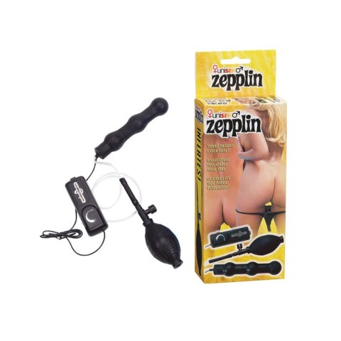 Plug-ZEPPLIN BLACK INFLATABLE ANAL WAND