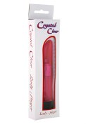 Wibrator-CRYSTAL CLEAR PINK LADYFINGER VIB.