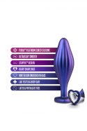 ANAL ADVENTURES MATRIX WAVY BLING PLUG SAPPHIRE