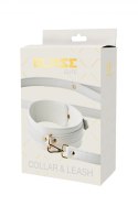 BLAZE ELITE COLLAR AND LEASH WHITE