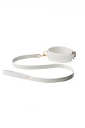 BLAZE ELITE COLLAR AND LEASH WHITE