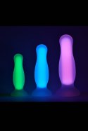 RADIANT SOFT SILICONE GLOW IN THE DARK PLUG MEDIUM PURPLE