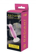 RADIANT SOFT SILICONE GLOW IN THE DARK PLUG MEDIUM PURPLE