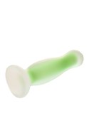 RADIANT SOFT SILICONE GLOW IN THE DARK PLUG SMALL GREEN