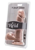 Dildo-COCK 7 INCH W/ BALLS FLESH