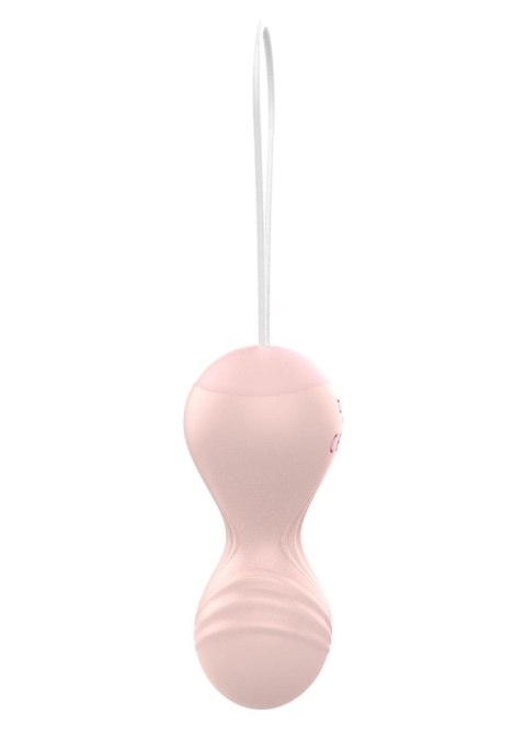 Kulki-Vibrating Silicone Kegel Balls USB 10 Function / Remote control -Flesh Kulki-Vibrating Silicone Kegel Balls USB 10 Function / Remote control -Flesh