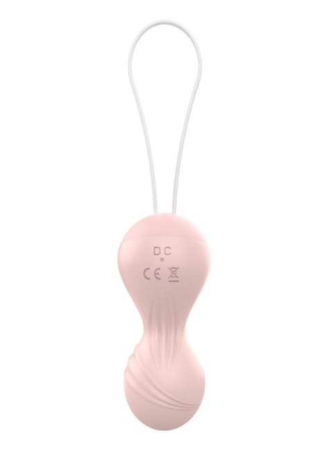 Kulki-Vibrating Silicone Kegel Balls USB 10 Function / Remote control -Flesh Kulki-Vibrating Silicone Kegel Balls USB 10 Function / Remote control -Flesh
