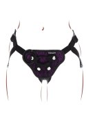 Strap-On Lace Harness Purple