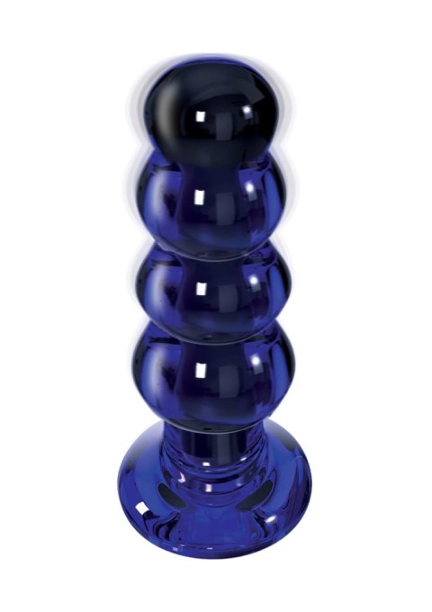 The Radiant Glass Buttplug Blue The Radiant Glass Buttplug Blue