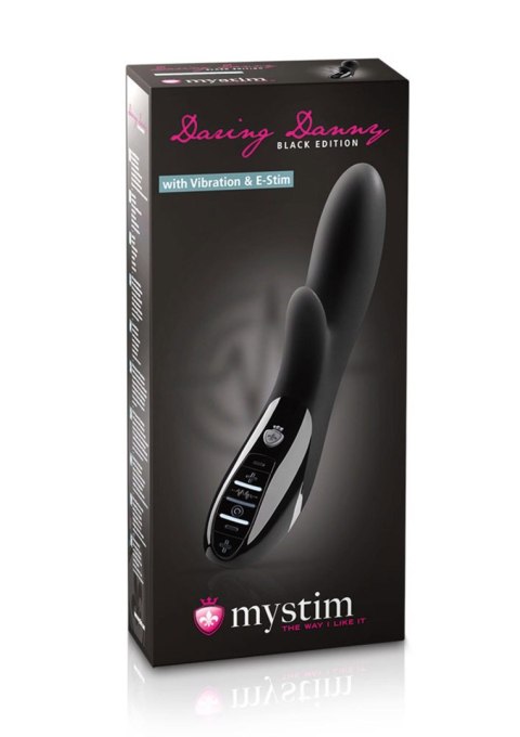 Daring Danny eStim Vibrator Black Daring Danny eStim Vibrator Black