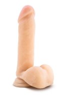 Dildo-AU NATUREL 8INCH SENSA FEEL DILDO BEIGE