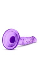 Dildo-NATURALLY YOURS 5INCH MINI COCK PURPLE