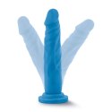 Dildo-NEO 7.5INCH DUAL DENSITY COCK NEON BLUE