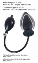 Plug-True Black Anal Plug