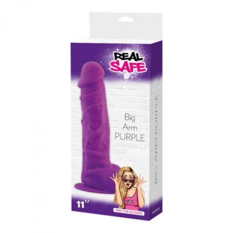 Dildo-Fallo realistico real safe big arm purple