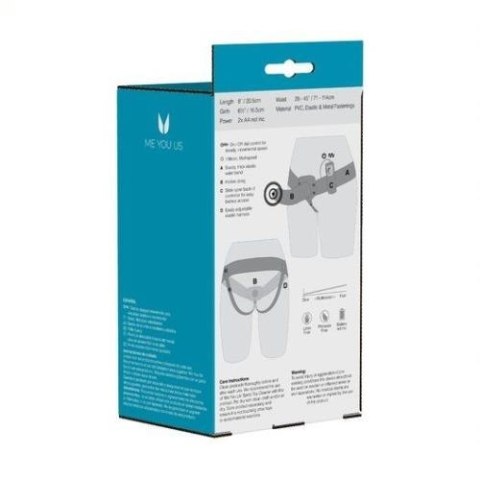 Proteza-The Extender Plus Vibrating Hollow Strap On Kinx Proteza-The Extender Plus Vibrating Hollow Strap On Kinx