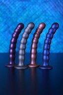 Beaded G-Spot Dildo - 8'' / 20,5 cm - Rose Gold