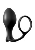 Cockring Advanced Plug Black