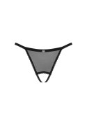 Celia Noir crotchless thong M/L