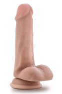 DR. SKIN DR. JEFFREY 6.5 INCH DILDO WITH BALLS BEIGE