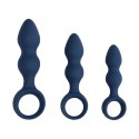 Teardrop Shaped Anal Plug - Small - Baltic Blue