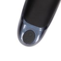 Vibrating Masturbator Sleeve - Licorice Black