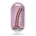 Beaded Silicone G-Spot Dildo - 6,5'' / 16,5 cm