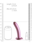 Smooth Silicone G-Spot Dildo - 6'' / 14,5 cm