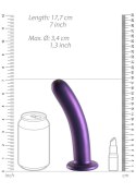 Smooth Silicone G-Spot Dildo - 7'' / 17 cm