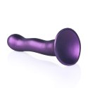 Ultra Soft Silicone Curvy G-Spot Dildo - 7'' / 17 cm