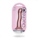 Ultra Soft Silicone Curvy G-Spot Dildo - 7'' / 17 cm