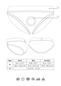 Vibrating Strap-on High-cut Brief - XL/XXL