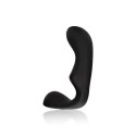 Pointed Vibrating Prostate Massager with Remote Control - Black