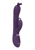 Gada - Vibrating Bunny Ear G-Spot Rabbit with Pulse Wave Shaft