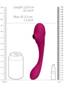 Mirai - Double Ended Pulse Wave & Air Wave Bendable Vibrator