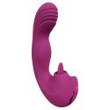 VIVE - Yumi - Rechargeable Triple Motor - G-Spot Finger Motion Vibrator and Flickering Tongue Stimulator