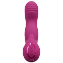 VIVE - Yumi - Rechargeable Triple Motor - G-Spot Finger Motion Vibrator and Flickering Tongue Stimulator