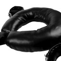 Padded Thigh Sling with Hand Cuffs - Black