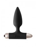 Vibrating Anal Plug Spice it up New Edition Glory Black