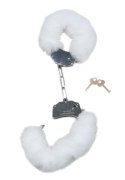 Kajdanki Fetish B - Series - Furry Cuffs White