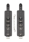 Bonded Leather Hand or Ankle Cuffs - With Adjustable Straps