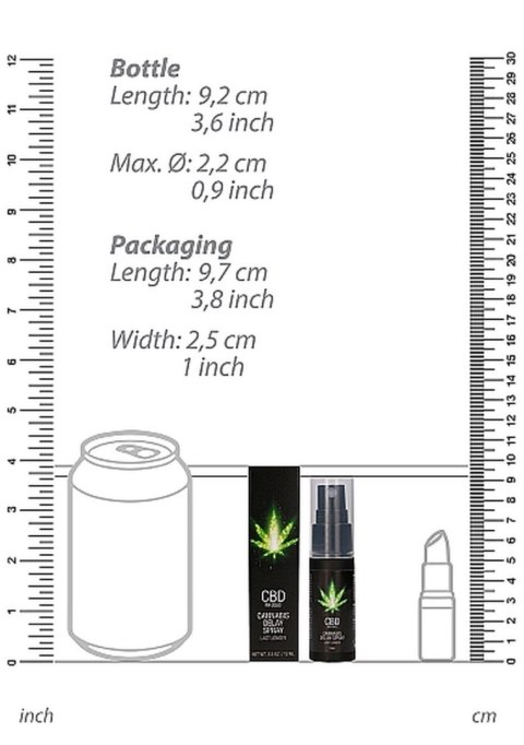 CBD Cannabis Delay Spray - 15 ml CBD Cannabis Delay Spray - 15 ml