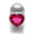 Heart Gem Butt Plug - Large